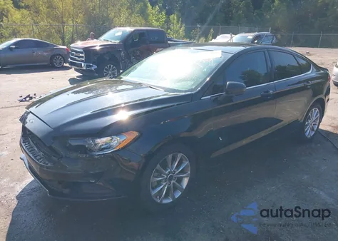 2017 Ford Fusion Se из США, поврежденный, VIN 3FA6P0H79HR171970